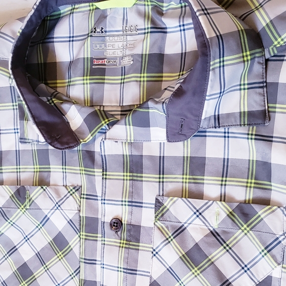 Under Armour Heat Gear Mens Shirt Large Outfit - Picture 2 of 4